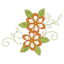 Heirloom Flower Adornment 01 machine embroidery designs