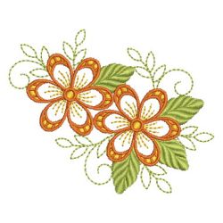Heirloom Flower Adornment 09 machine embroidery designs