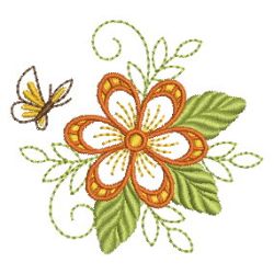 Heirloom Flower Adornment 10 machine embroidery designs
