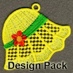 FSL Sunbonnet Hat machine embroidery designs
