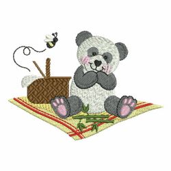 Cute Panda Bears 10 machine embroidery designs