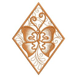 Vintage Butterfly Adornment 10 machine embroidery designs