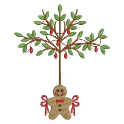 Cute Christmas Trees 06 machine embroidery designs