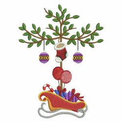 Cute Christmas Trees 08 machine embroidery designs