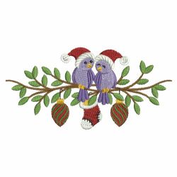 Christmas Birds 10 machine embroidery designs