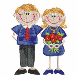 Stick Family 11 machine embroidery designs