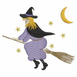 Halloween Witch 01 machine embroidery designs