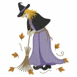 Halloween Witch 03 machine embroidery designs