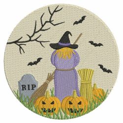 Halloween Witch 07 machine embroidery designs