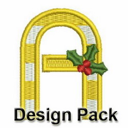 Christmas Alphabets machine embroidery designs