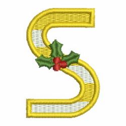 Christmas Alphabets 19 machine embroidery designs