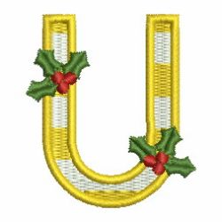 Christmas Alphabets 21 machine embroidery designs