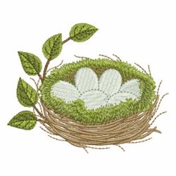 Bird Nest 02 machine embroidery designs