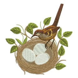 Bird Nest 03 machine embroidery designs