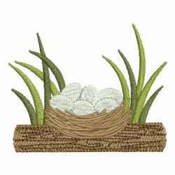 Bird Nest 04 machine embroidery designs