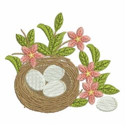 Bird Nest 07 machine embroidery designs