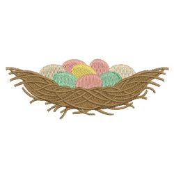 Bird Nest 09 machine embroidery designs