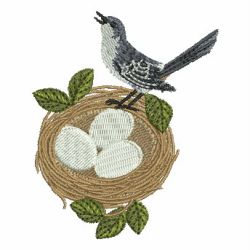 Bird Nest 10 machine embroidery designs
