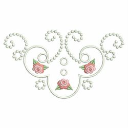 Heirloom Rose Elegance 01 machine embroidery designs