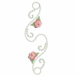 Heirloom Rose Elegance 09 machine embroidery designs