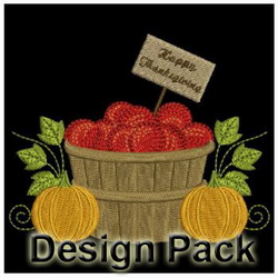 Thanksgiving Pumpkin machine embroidery designs