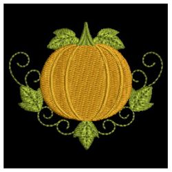Thanksgiving Pumpkin 09 machine embroidery designs