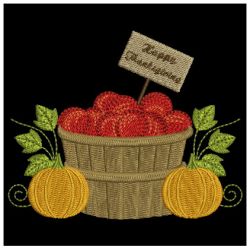 Thanksgiving Pumpkin 10 machine embroidery designs