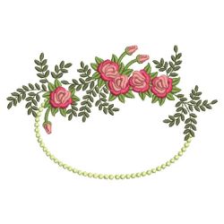 Heirloom Rose Candlewicking 08 machine embroidery designs