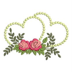 Heirloom Rose Candlewicking 10 machine embroidery designs