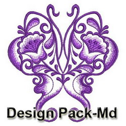 Butterfly Elegance machine embroidery designs