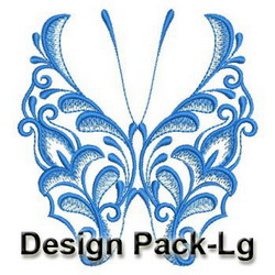 Butterfly Elegance machine embroidery designs