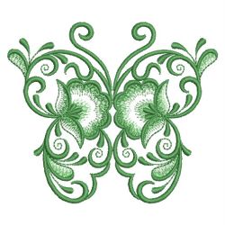 Butterfly Elegance 04 machine embroidery designs