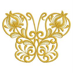 Butterfly Elegance 05 machine embroidery designs