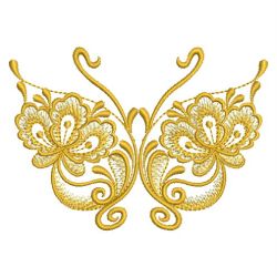 Butterfly Elegance 16 machine embroidery designs
