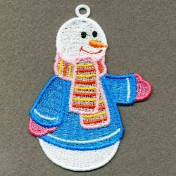 FSL Christmas Snowmen 07 machine embroidery designs