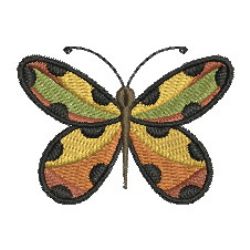 Black Edge Butterfly 04 machine embroidery designs