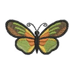 Black Edge Butterfly 09 machine embroidery designs