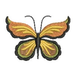 Black Edge Butterfly 10 machine embroidery designs