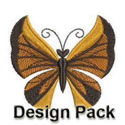 Realistic Butterfly machine embroidery designs