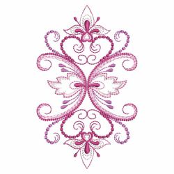 Heirloom Abstract Flower 03 machine embroidery designs
