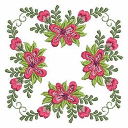 Heirloom Flower Elegance 01 machine embroidery designs