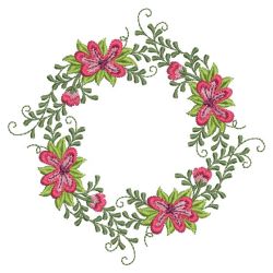 Heirloom Flower Elegance 03 machine embroidery designs