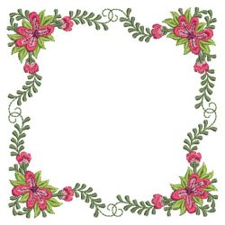 Heirloom Flower Elegance 06 machine embroidery designs