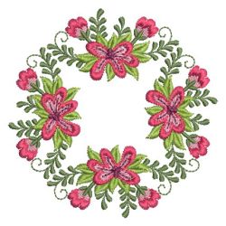 Heirloom Flower Elegance 08 machine embroidery designs