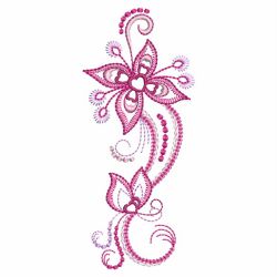 Colorful Abstract Flower 10 machine embroidery designs