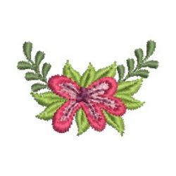 Heirloom Cute Flowers 01 machine embroidery designs