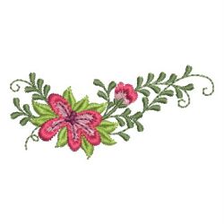 Heirloom Cute Flowers 09 machine embroidery designs