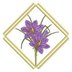 Framed Flower Deco 02 machine embroidery designs