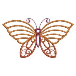Simple Butterfly Deco 02 machine embroidery designs
