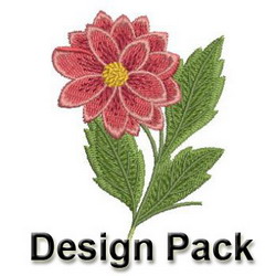 Kalanchoe Flowers machine embroidery designs